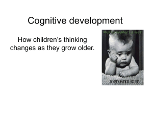 Cognitive Development Revision