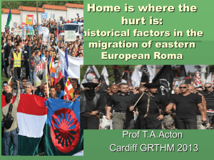 historical factors in the migration of eastern European Roma