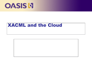 XACML and the Cloud