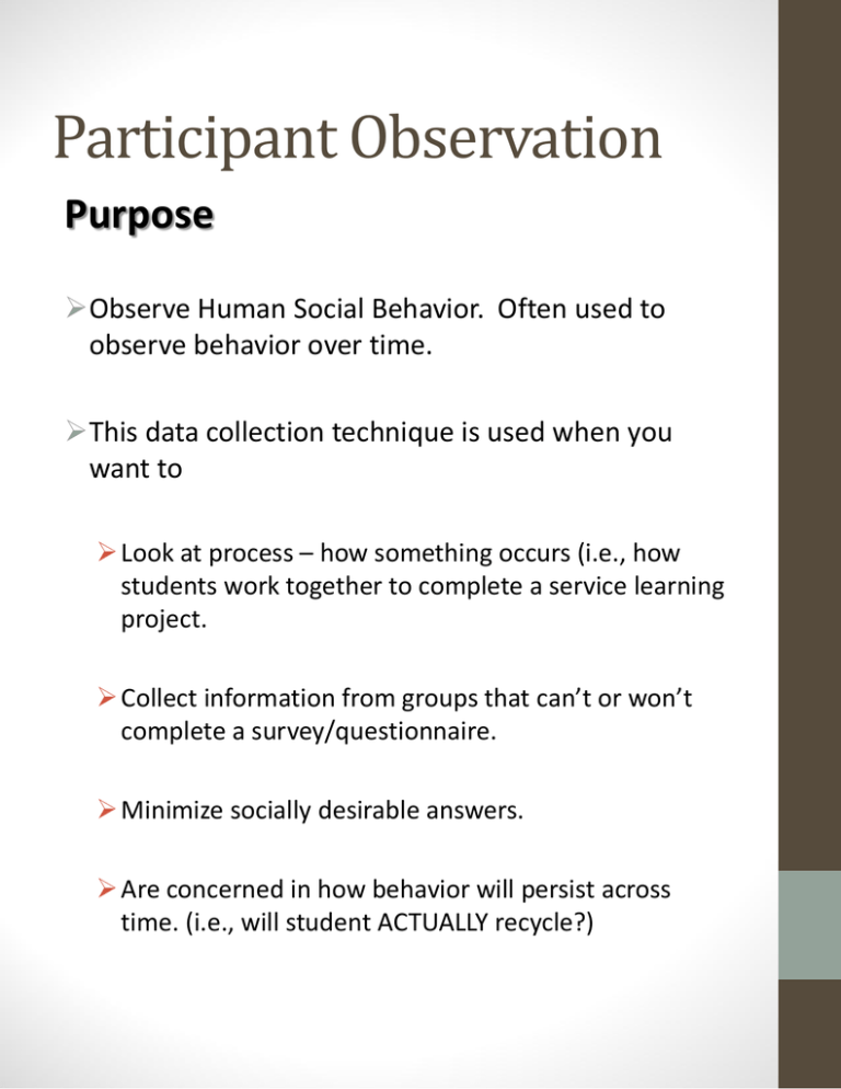 Direct Observation Strengths And Weaknesses