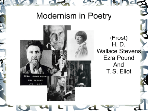 Frost`s "Birches" and Modern Poetry