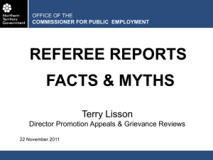 Terry Lisson - Office of the Commissioner for Public Employment