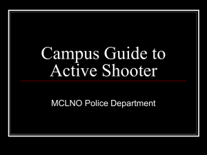 Click here to view the Active Shooter Powerpoint Presentation