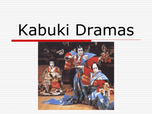 Kabuki Dramas - Mr. Millers` History Class