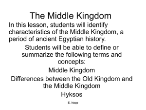 The Middle Kingdom - White Plains Public Schools