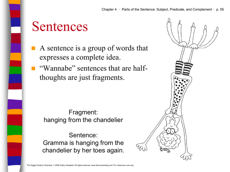 Nouns Writing Fix, How Do You Use Chandelier In A Sentence