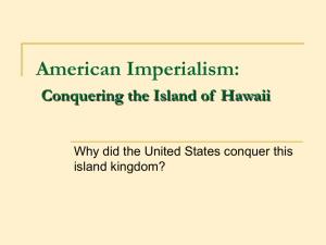 American Imperalism PowerPoint Presentation