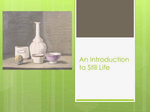 An Introduction to Still Life