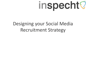 Designing your Social Media Recruitment Strategy