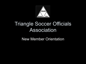 New Members - Triangle Soccer Referees