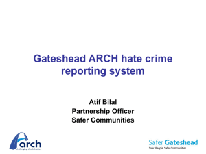 Hate Crimes power point