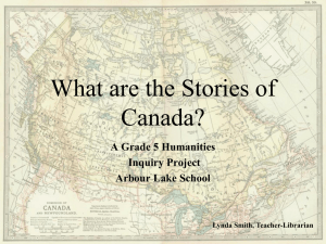 What are the Stories of Canada?