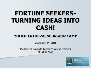 bring the entrepreneurial spark to any class
