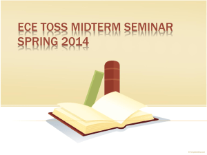 Spring 2014 Mid Term Seminar - Bagwell College of Education