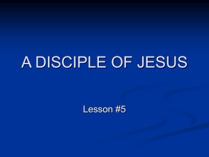 What is a Disciple. ppt