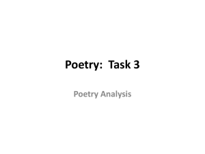 Poetry: Task 3