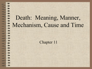 Determine Time of Death