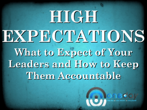 High Expectations & Accountability PowerPoint