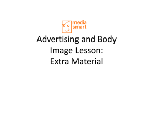 Advertising and Body Image Lesson: Extra Material