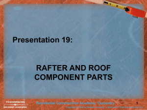 Roof Component Parts