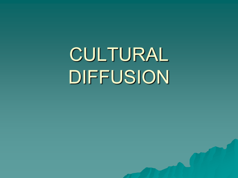 cultural-diffusion