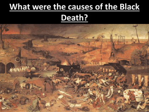What were the causes of the Black Death?