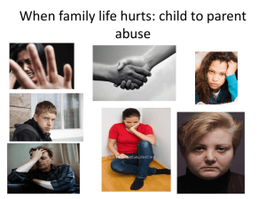 When familiy life hurts