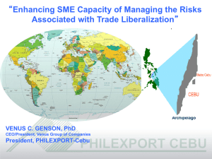 Title of the Presentation - APEC SME Crisis Management Center