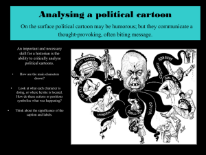 Analysing a political cartoon