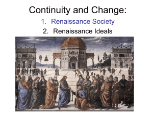 Continuity and Change: