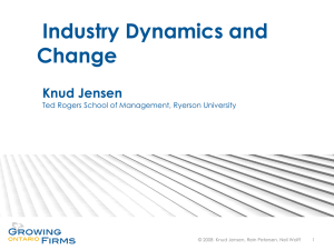 Industry Dynamics and Change Presentation