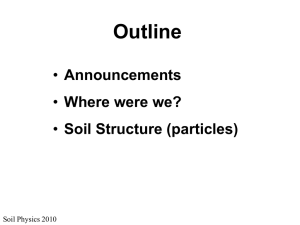 particles - Soil Physics, Iowa State University