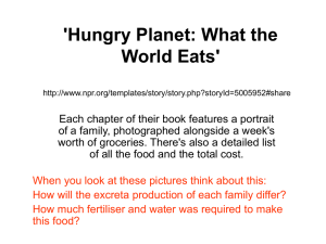 `Hungry Planet: What the World Eats`