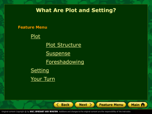 Plot and Setting PP