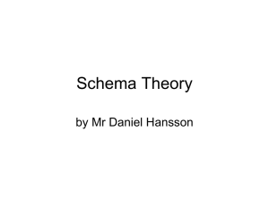 Schema theory