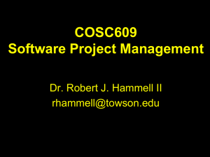 COSC 304 Fundamentals of Computer Science