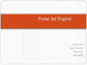Pulse Jet Engine