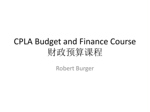 CPLA Budget and Finance Course