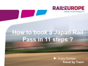 Step #1 - Rail Europe