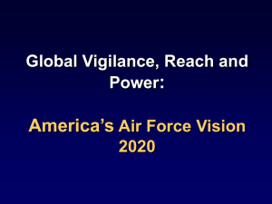 Global Engagement: A Vision for the 21st Century Air Force