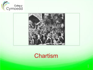 Chartism 2 - Coleg y Cymoedd Moodle