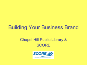 Building a Strong Brand for your Business