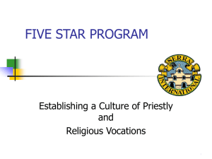 Five Star Program Presentation (Power Point)