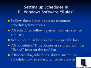 DL Windows Time Zone Training