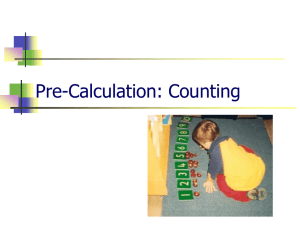 Counting workshop part 2 student version
