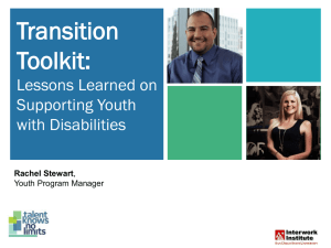 Youth Transition Toolkit & Lesson Plans