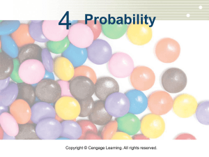 Using Conditional Probabilities to Determine Independence