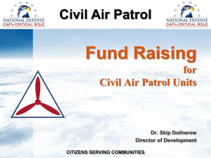 Civil Air Patrol CITIZENS SERVING COMMUNITIES