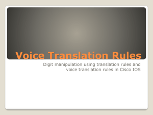 Voice Translation Rules v2