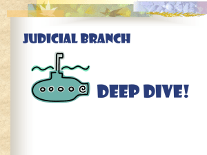 Judicial Deep Dive
